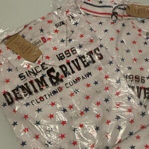 Red white & blue set